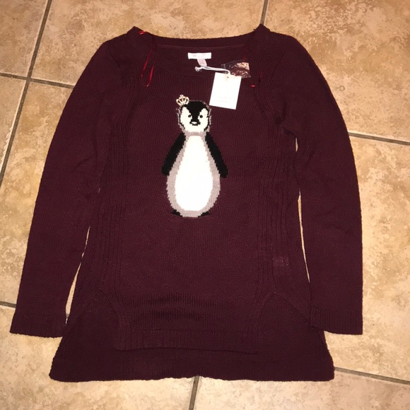 LC Lauren Conrad Sweaters - LC Lauren Conrad Sweater Penguin NWT Small